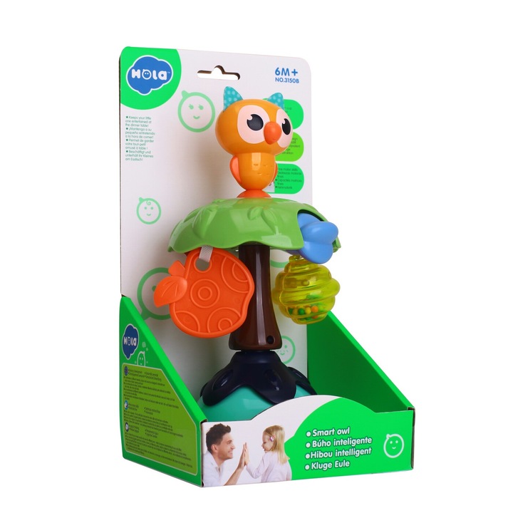 Jucarie bebe Bufnita cu ventuza