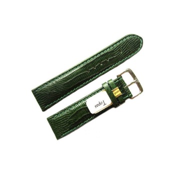 Curea de ceas Di-Modell Topas 1160-19182, 18mm, Verde inchis, catarama argintie Curea de ceas Di-Modell Topas 1160-19182, 18mm, Verde inchis, catarama argintie