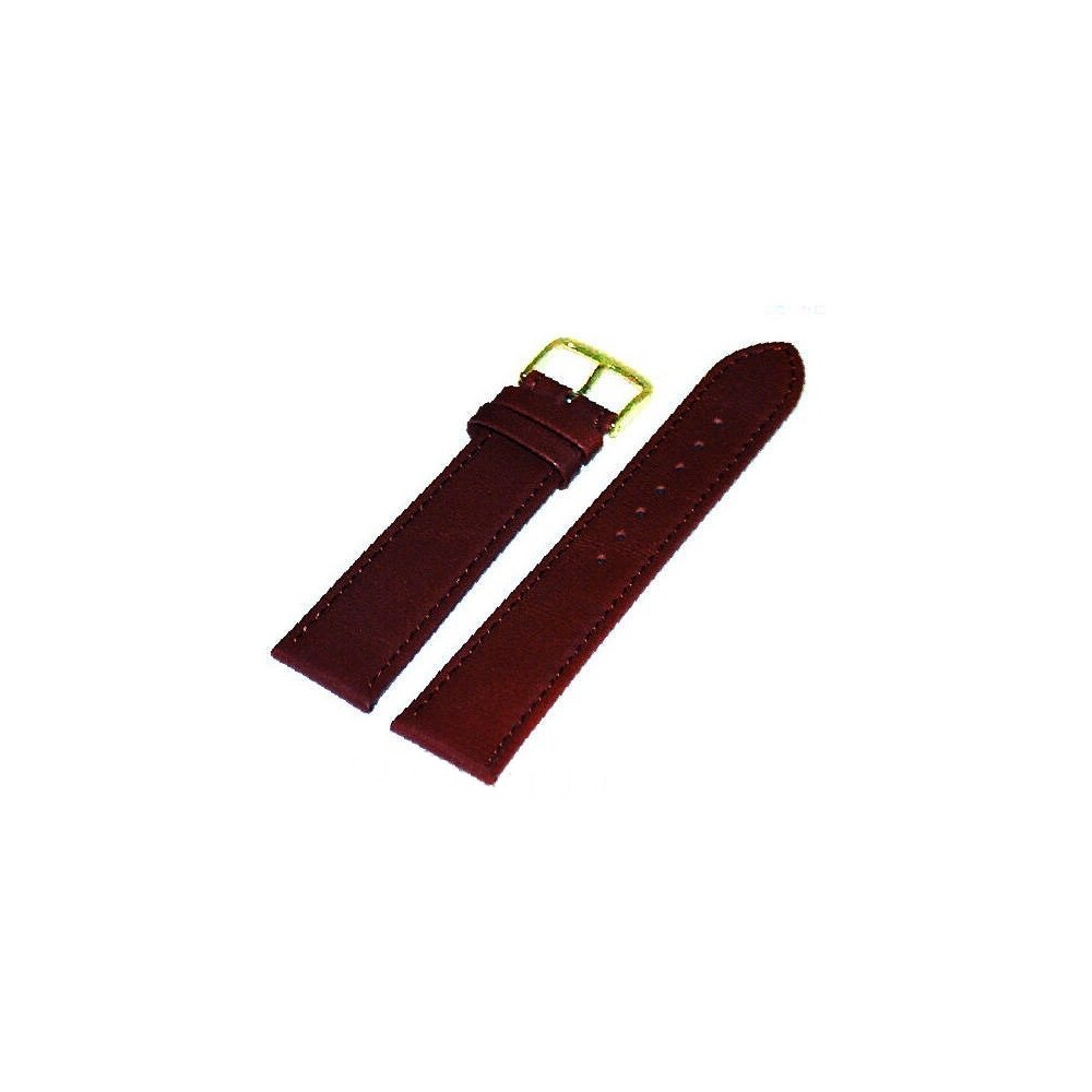 Curea de ceas Di-Modell Derby 1165-08182, 18mm, Bordeaux, catarama argintie