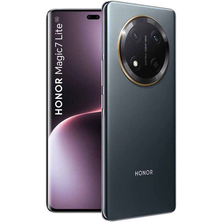Смартфон HONOR Magic7 Lite, 8GB, 256GB, Titanium Black