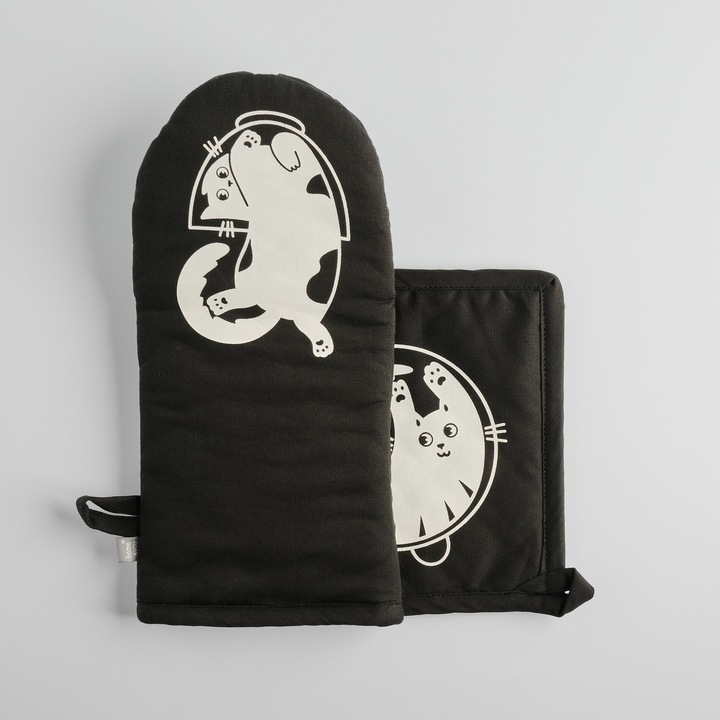 Manusa de bucatarie cu suport termic sirin, 20 cm