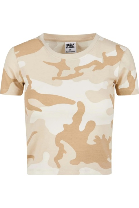 Urban Classics női póló, sima homokos Camo 5XL INTL