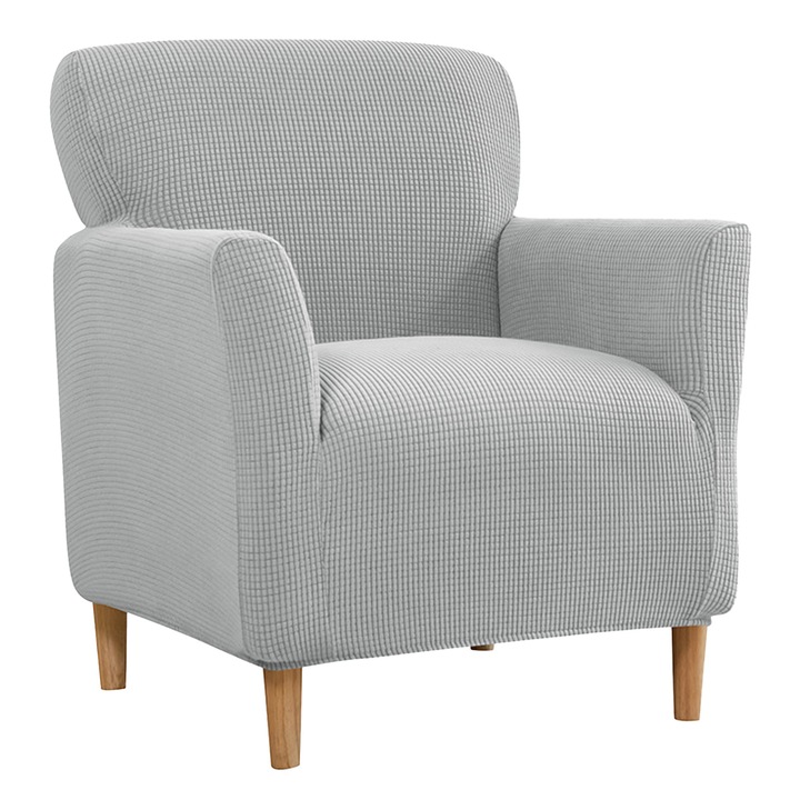 Калъф за стол Enforose, модерен модел, жакардов материал, устойчив на избледняване, миещ се, многоцветен, 1 брой