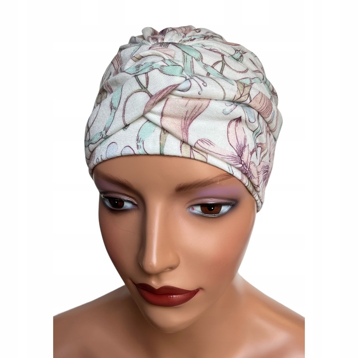 Turban dama Eva Design, fibre de bambus, universal, multicolor