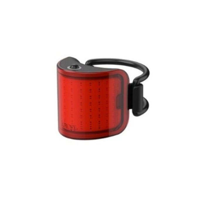 Lumina spate bicicleta, Knog Cobber Lil, LED, 330° unghi, 14 x 66 x 18 mm, negru/rosu