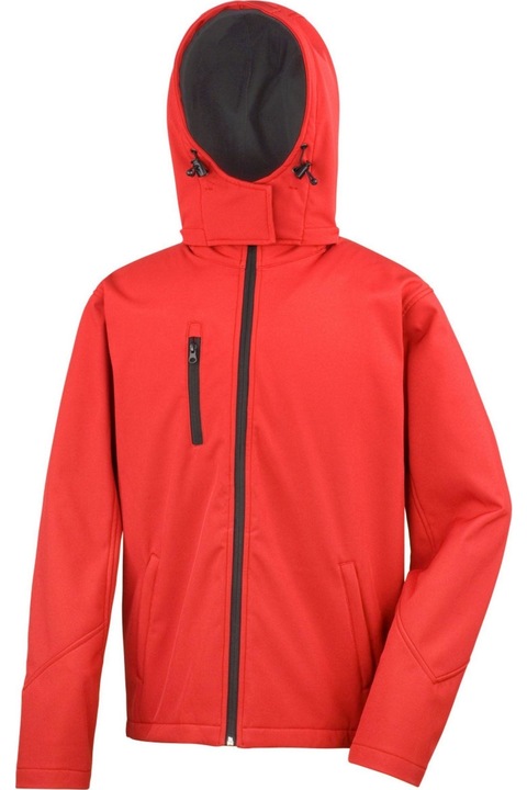 Eredmény férfi dzseki, piros/fekete, Piros