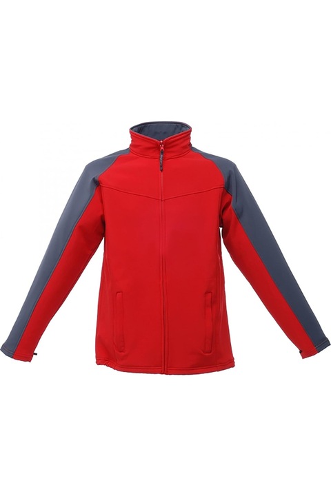 Мъжко яке Regatta, класическо червено/тъмно сиво, Червен