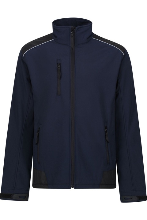 Férfi Regatta dzseki, sötétkék/fekete, Tengerészkék