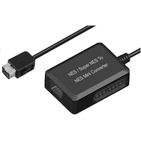 Adaptor convertor pentru NES/S-NES SFC/FC la NES Mini Classic AC712, negru