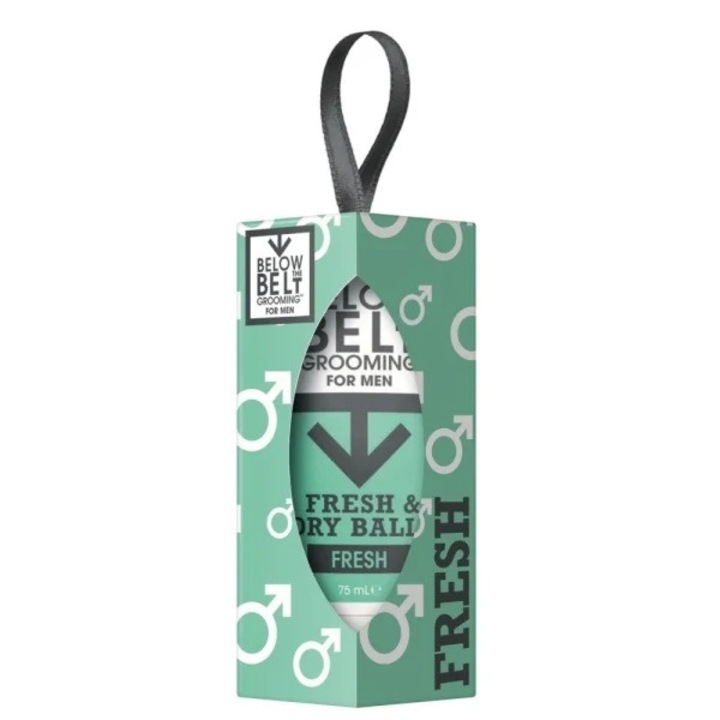 Deodorant, antiperspirant pentru zona intima, Below The Belt Bauble Gift Fresh For Men 75 ml