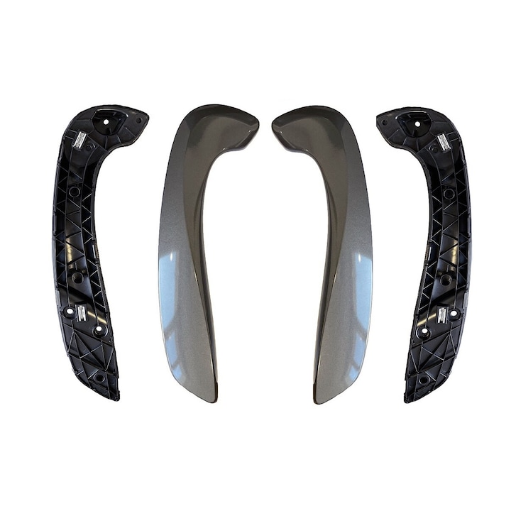 Belső első ajtókilincsek, Renault, Megane 3, Fluence, sötétszürke