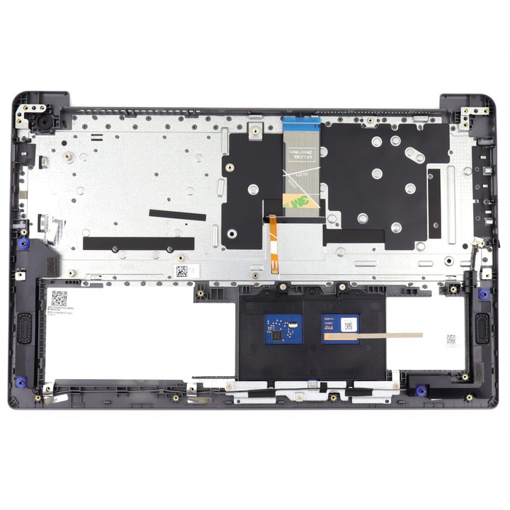 Billentyűzet HP szürke Lenovo 5CB1B69154 készülékhez szürke csuklótámaszral, háttérvilágítású érintőtáblával, Lenovo AP21P000630 szürke csuklótámaszral, háttérvilágítású érintőtáblával