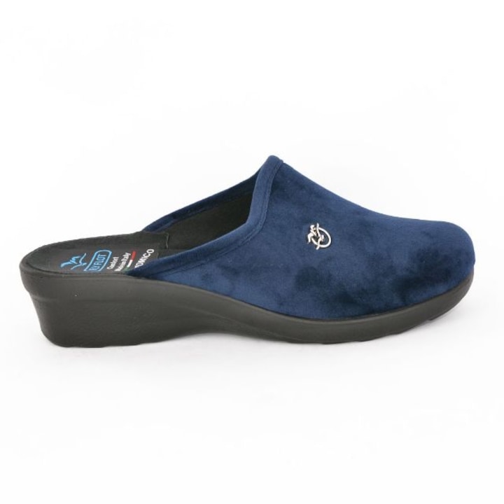 Papuci de casa, dama, Fly Flot, 0325, Albastru, 38