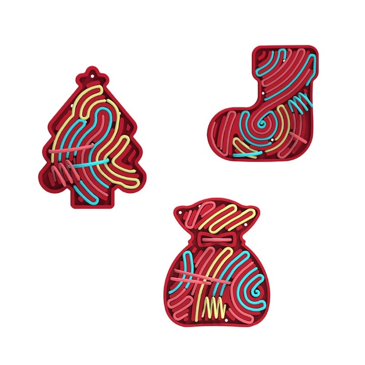 Set Jucarii Interactive, Activitate Senzationala, 20 Sfori, Multicolor, pentru Copii si Adulti, 1 An+