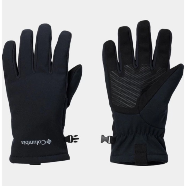 Columbia M Ascender III Softshell férfi téli kesztyű, S-es méret, fekete