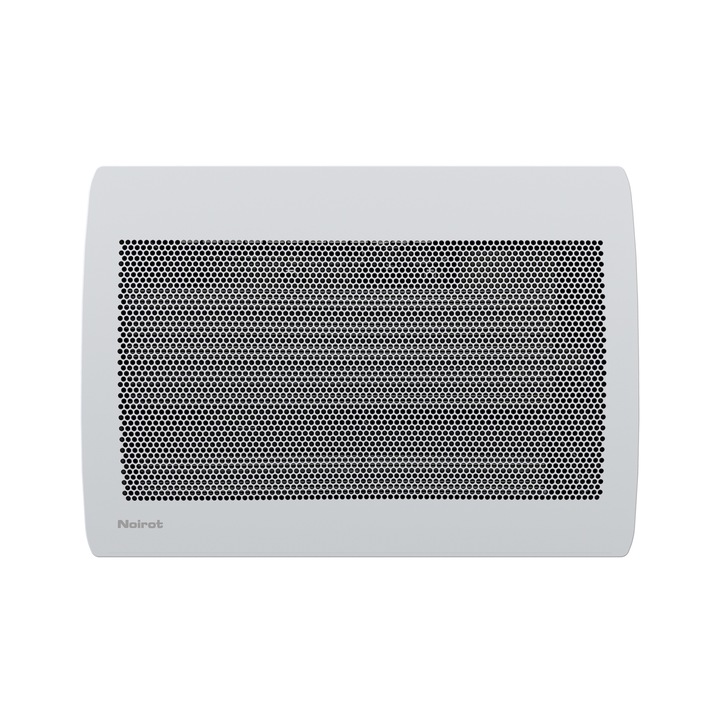 Noirot E184113 Radiance H 1000 BL elektromos hősugárzó panel, 1000 W, IP24 védettség, beépített termosztát LCD kijelzővel, fali kivitel