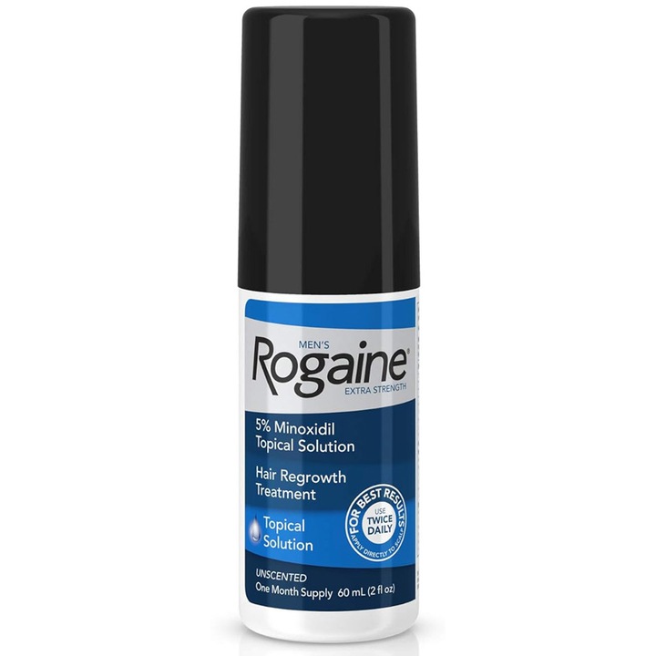 Rogaine 5%, Hajkezelés, Hajhullás ellen, Férfiaknak, Kezelés 1 hónap, 1x 60ml