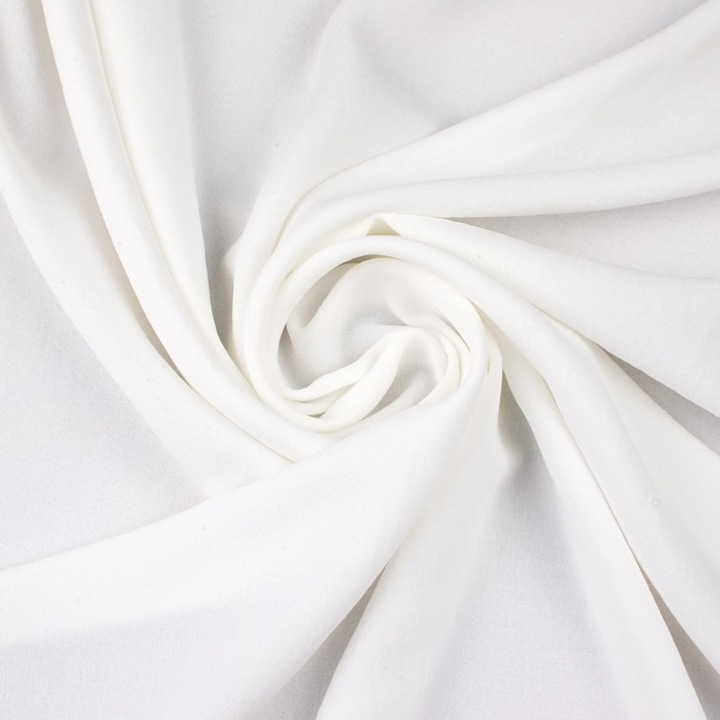 American Crepe Tesatura Alb
