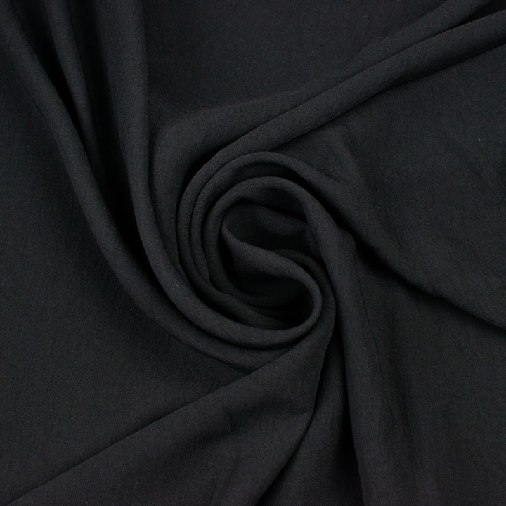 American Crepe Tesatura Negru