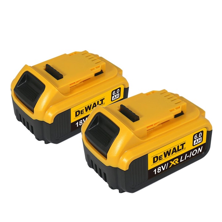 DeWALT - Li-Ion Акумулатор XR 18V, 6.0Ah - 2 бр.
