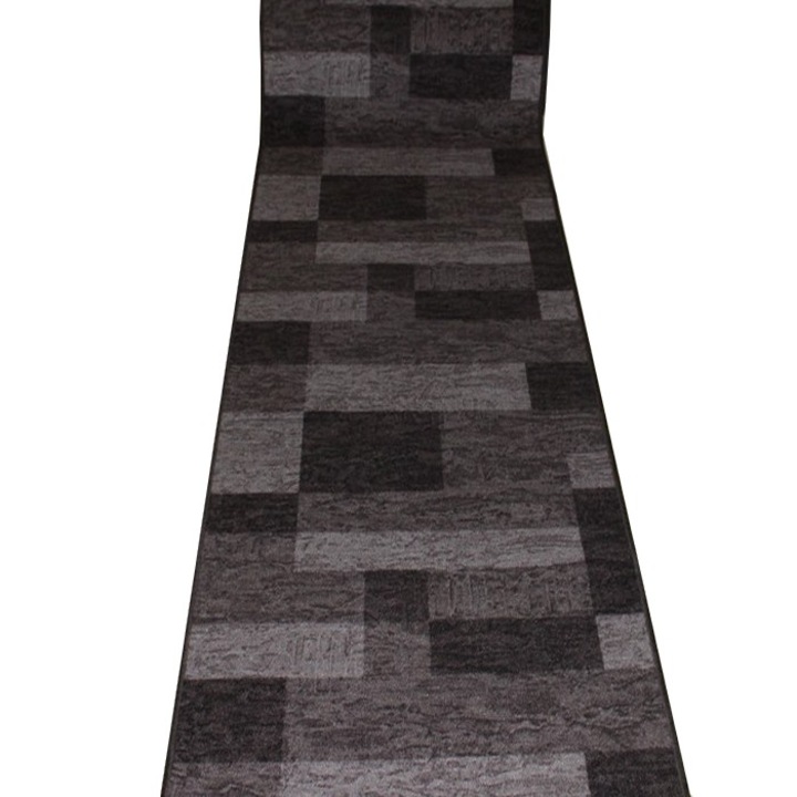 Traversa Mocheta Icona, maro, suport cauciuc, 67 x 100 cm