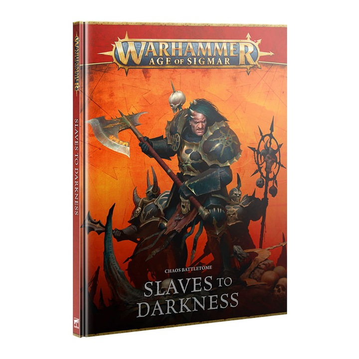 Warhammer Age of Sigmar 4th Edition Разширение на играта Battletome Slaves To Darkness Games Workshop Английски език Многоцветен