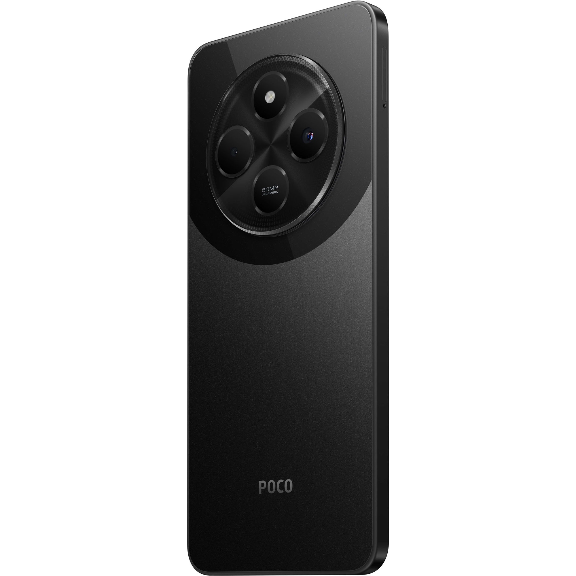 携帯電話Poco C75( android) Poco C75 6GB 128GB Black Android Smartphone, 2.0GHz, 6.88