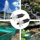 Pompa submersibila, rotor din otel inoxidabil, negru/alb