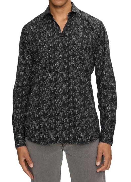 Karl Lagerfeld ing, 605000 pamut, fekete, Fekete