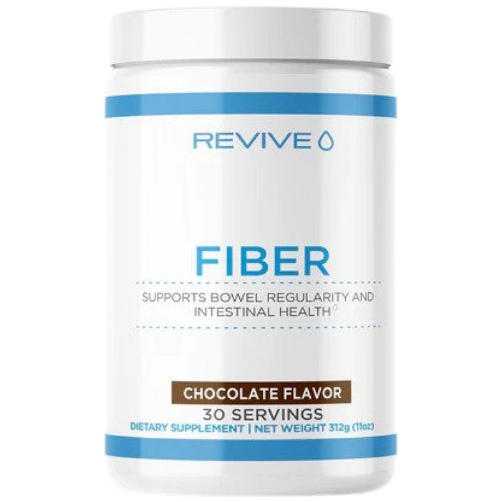 Supliment alimentar Revive Fibre cu fibre solubile si insolubile, ciocolata, 252~312 grame