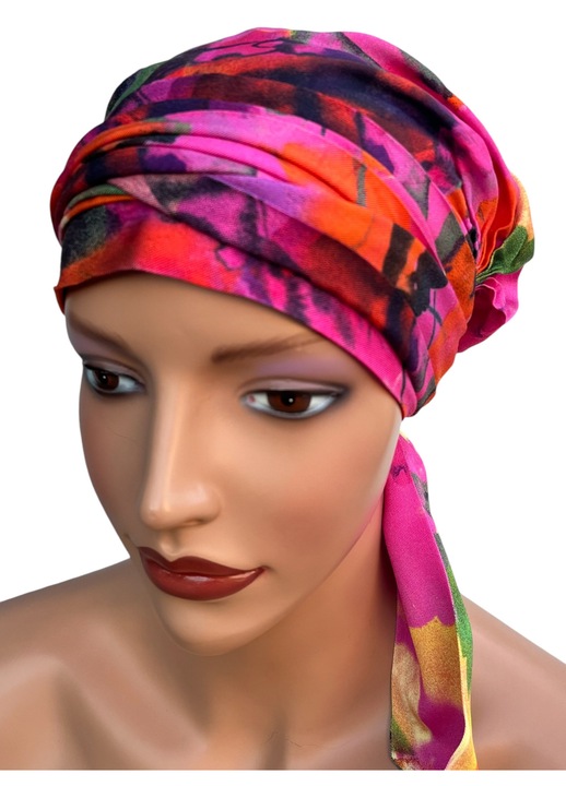 Turban dama Lara 17, Eva Design, viscoza, multicolor, universal
