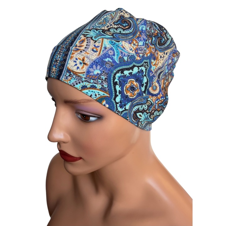 Шапка Eva Design, бамбукови влакна, универсална, многоцветна