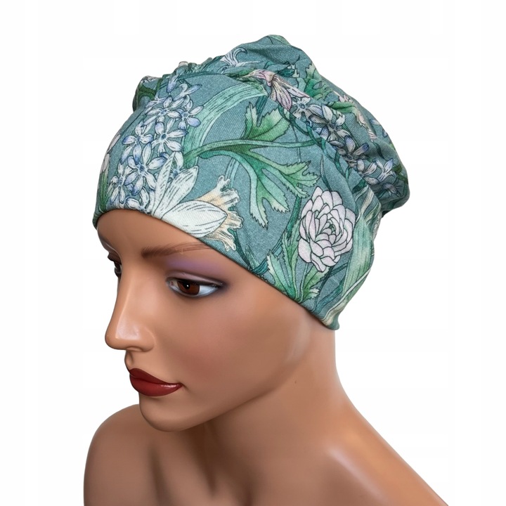 Turban dama, Eva Design, bumbac, multicolor