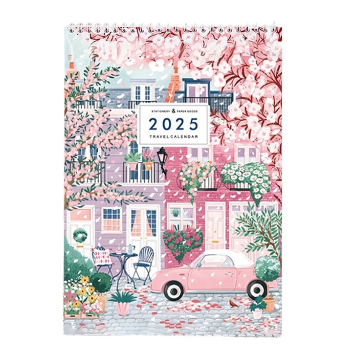 Calendar 2025 Bucket List, Enforose, multicolor, 28.5x21cm, set 1 buc