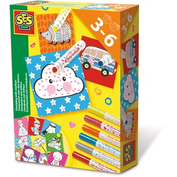 Set carioci stampila - SES Prescolari Set carioci stampila - SES Prescolari