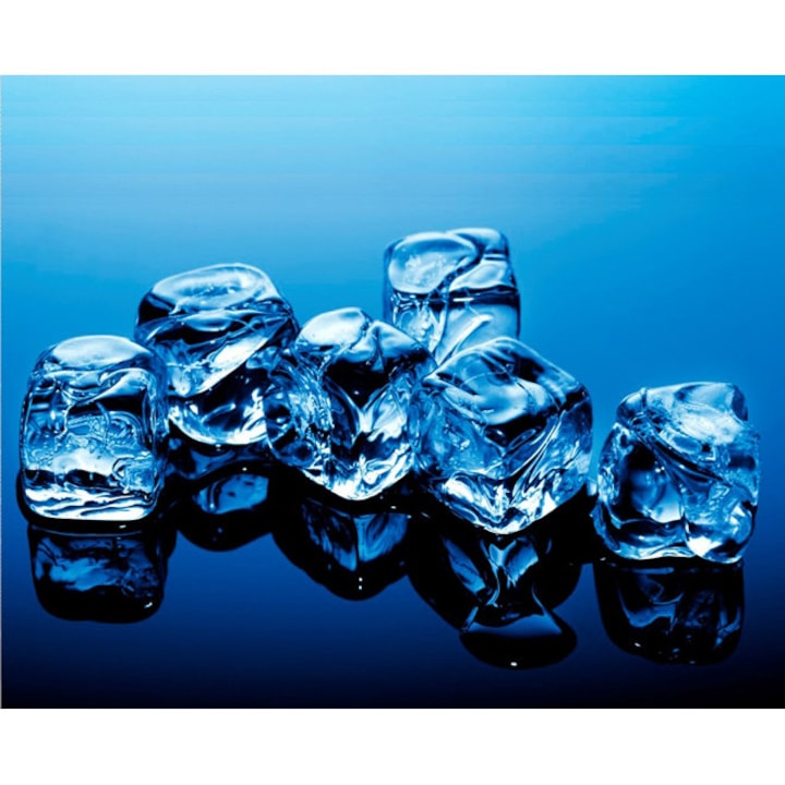 Фототапет DEGRETS 15-01, Кубчета лед, Размери: 210x250 см