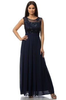Rochie bleumarin, ROH, eleganta Rochie bleumarin, ROH, eleganta