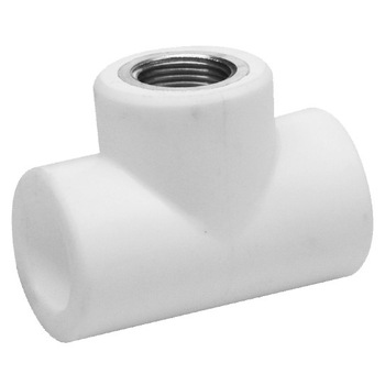 Teu PPR cu filet interior, 25mm, 1/2 inch Teu PPR cu filet interior, 25mm, 1/2 inch