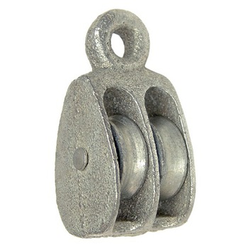 Scripete dublu cu inel, 1 inch, 100kg Scripete dublu cu inel, 1 inch, 100kg