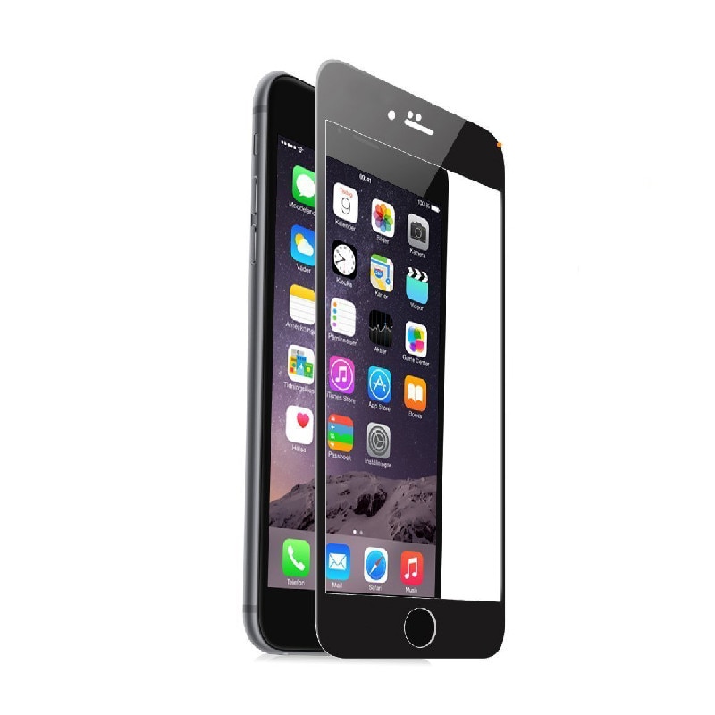 Folie sticla securizata 3D Iphone 6/6S Plus Negru