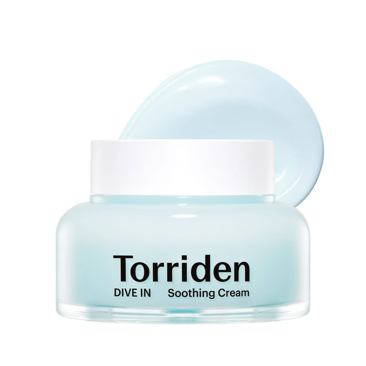 Torriden DIVE-IN крем за лице с хиалуронова киселина, овлажняващ и ревитализиращ ефект, 100 мл, за суха, мазна, комбинирана, чувствителна кожа
