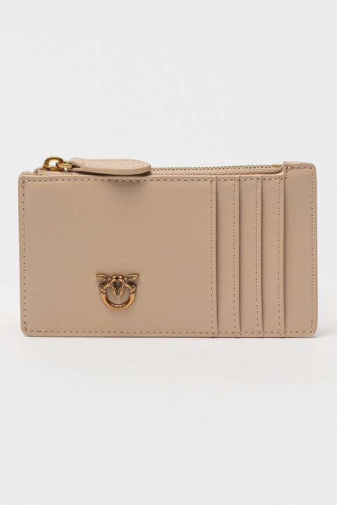 Pinko, Portcart de piele Airone, Bej deschis