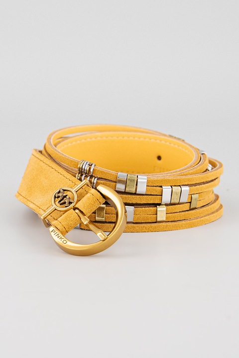 Pinko, Кожен колан с метална тока, 89