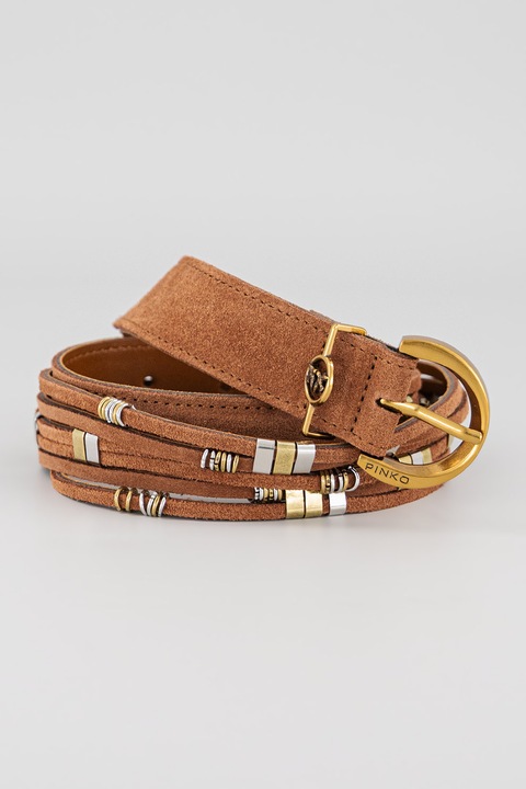 Pinko, Кожен колан с метална тока, 79