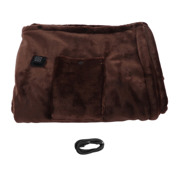 Електрическо нагряващо одеяло Enforose, 5V, бързо нагряване, удебелено, малък размер