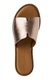 Tamaris, Papuci de piele, Auriu rose, 41