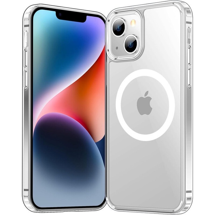 Telefontok iPhone 14 Plushoz, ASMETEN, átlátszó, ütésálló, csúszásgátló kivitelben