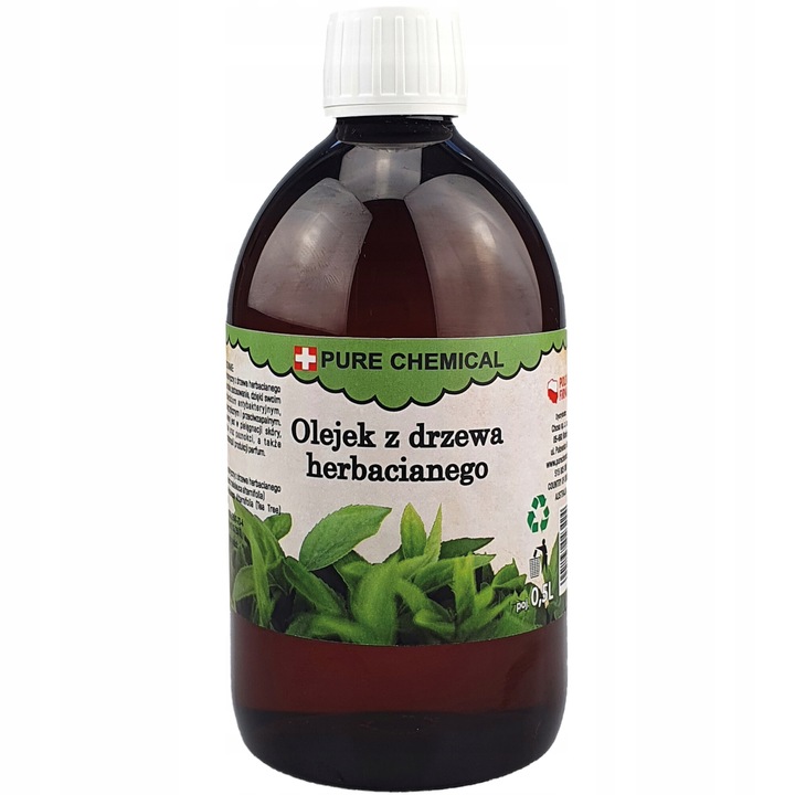 Ulei de Arbore de Ceai, Chosa, Pure Natural, 500ml, Fara Aditivi, Confera parului stralucire si elasticitate, Combate problema matretii, Ingrijirea unghiilor, Ajuta la curatarea cailor respiratorii, Asigura relaxarea