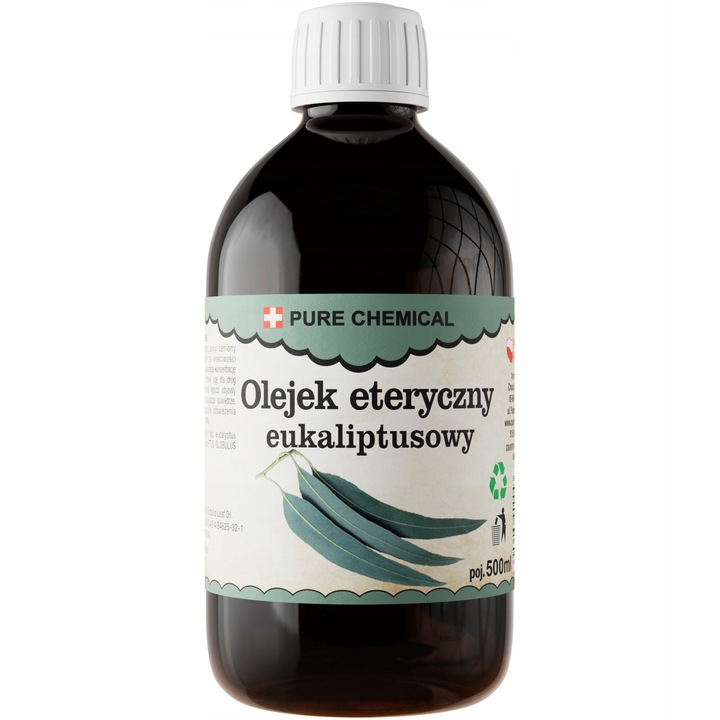 Illóolaj, Pure Chemical, eukaliptusz, natúr, 500 ml
