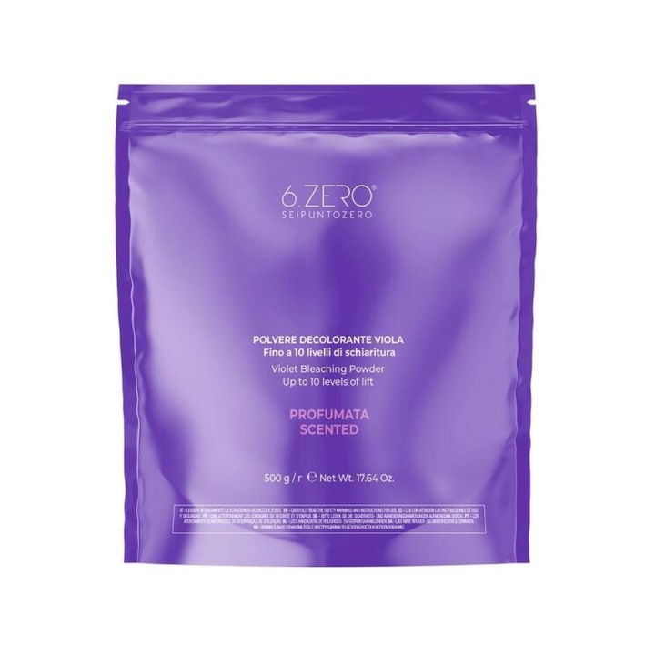 Pudra Decoloranta Violet, Parfumata, 6.Zero 10 trepte de deschidere 500 gr